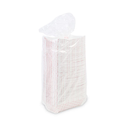 Paper Food Baskets, 0.25 Lb Capacity, 2.69 X 4 X 1.05, Red/white, 1,000/carton