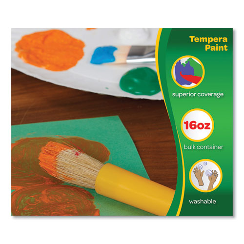 Washable Paint, 6 Assorted Classic Colors, 2 Oz Bottle, 6/pack