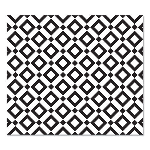 Fashionmat Chair Mat, Rectangular, 35 X 40, Diamonds