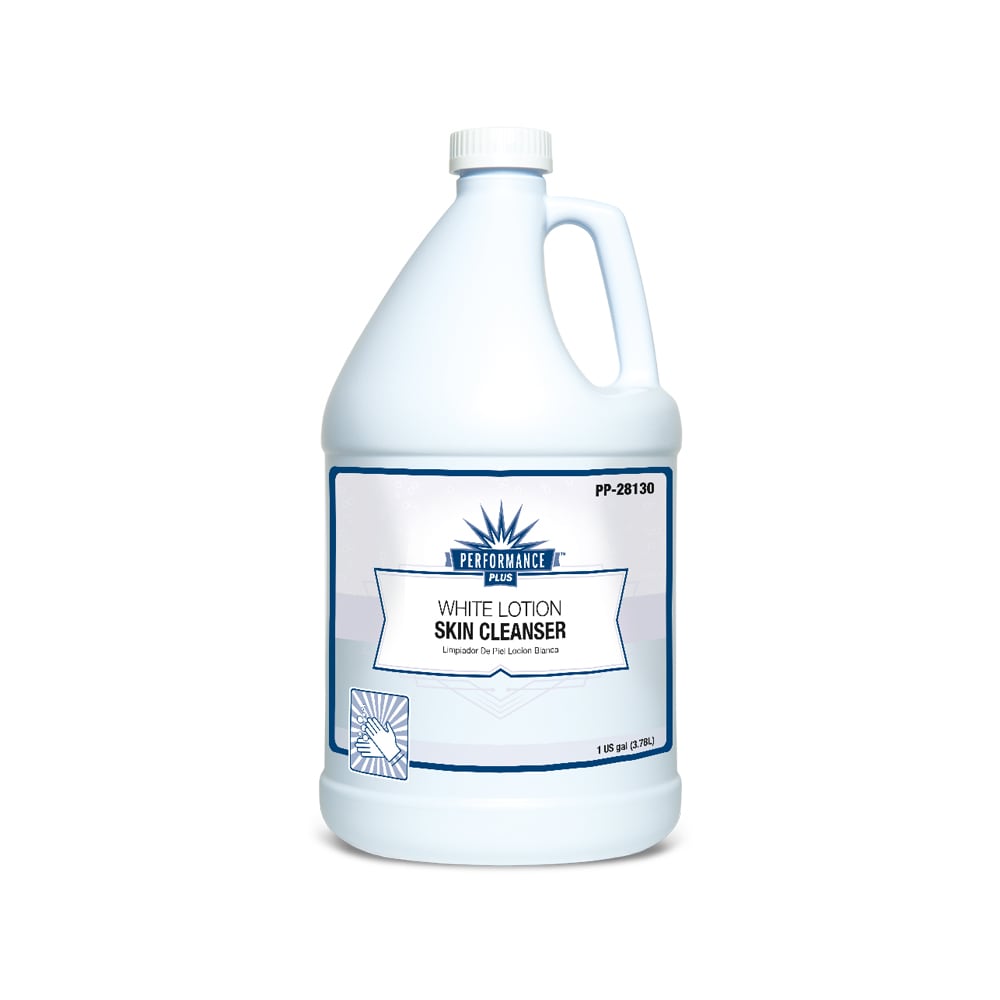 Liquid White Lotion Hand Soap, Almond Fragrance