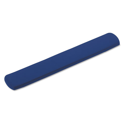 Fabric-covered Gel Keyboard Wrist Rest, 19 X 2.87, Blue