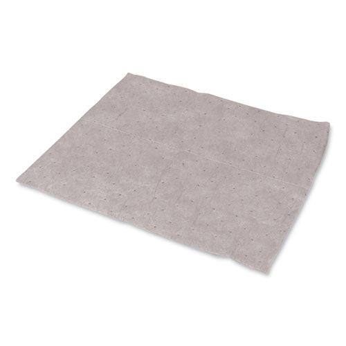 Taskbrand All Sorb Industrial Sorbent Pad, 0.24 Gal, 15 X 18, 100/carton