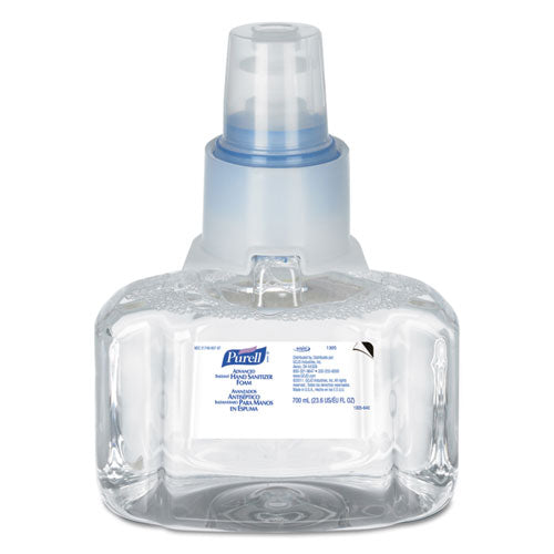 Advanced Hand Sanitizer Foam, For Ltx-7 Dispensers, 700 Ml Refill, Fragrance-free