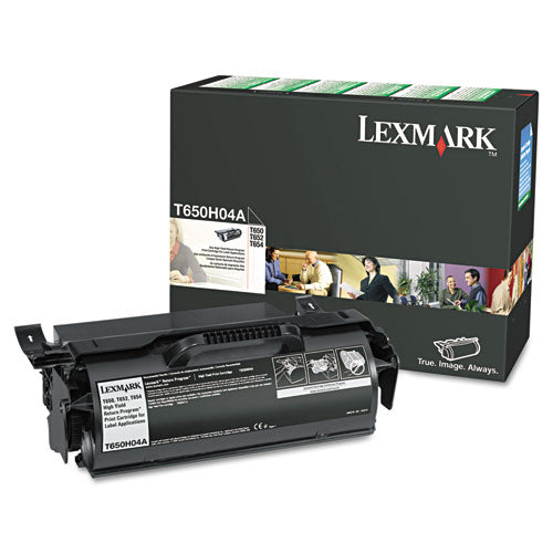 T650h04a Return Program High-yield Toner, 25,000 Page-yield, Black