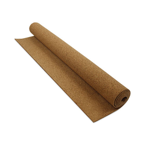 Cork Roll, 96" X 48", 0.24" Thick, Brown Surface