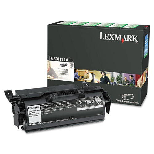 T650h11a Return Program High-yield Toner, 25,000 Page-yield, Black