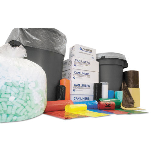 Institutional Low-density Infectious Waste Can Liners, 33 Gal, 1.3 Mil, 33" X 39", Red, 25 Bags/roll, 6 Rolls/carton