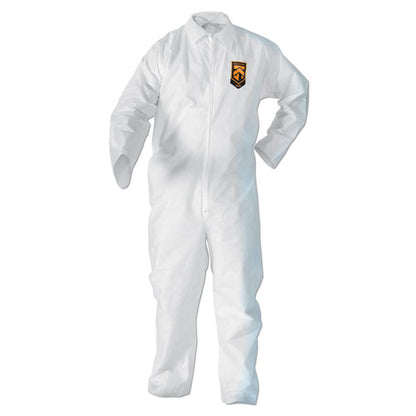 A20 Breathable Particle-pro Coveralls, Zip, Large, White, 24/carton