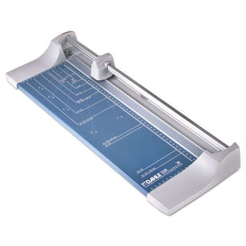 Rolling/rotary Paper Trimmer/cutter, 7 Sheets, 18" Cut Length, Metal Base, 8.25 X 22.88