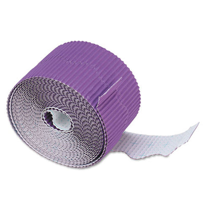 Bordette Decorative Border, 2.25" X 50 Ft Roll, Violet