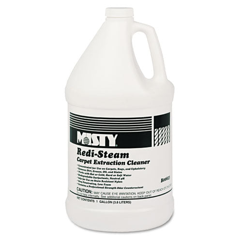 Redi-steam Carpet Cleaner, Pleasant Scent, 1 Gal Bottle, 4/carton