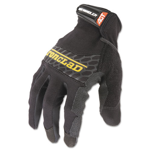 Box Handler Gloves, Black, Medium, Pair