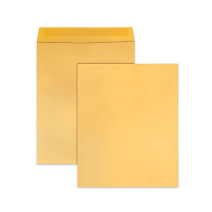 Jumbo Size Kraft Envelope, Cheese Blade Flap, Fold-over Closure, 14 X 18, Brown Kraft, 25/pack