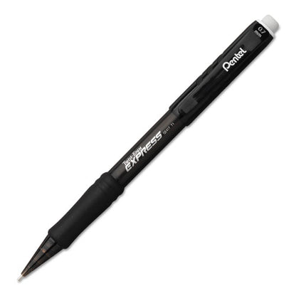 Twist-erase Express Mechanical Pencil, 0.7 Mm, Hb (#2), Black Lead, Black Barrel, Dozen