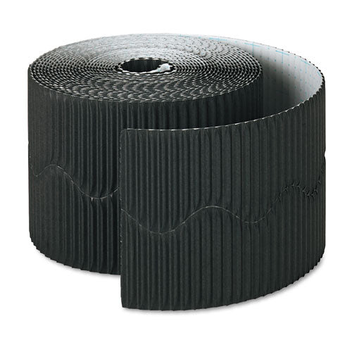 Bordette Decorative Border, 2.25" X 50 Ft Roll, Black