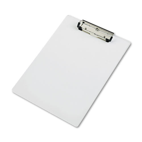 Acrylic Clipboard, 0.5" Clip Capacity, Holds 8.5 X 11 Sheets, Clear