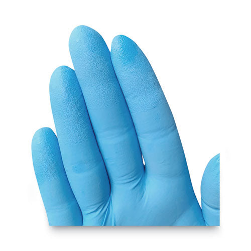 G10 Comfort Plus Blue Nitrile Gloves, Light Blue, Medium, 100/box