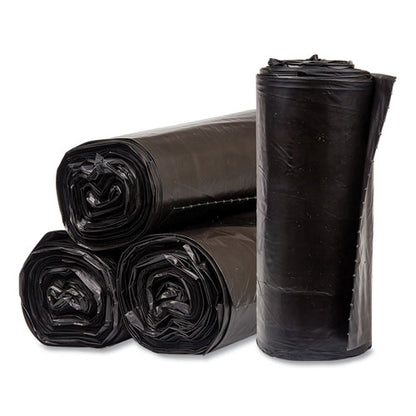 Eco Strong Plus Can Liners, 60 Gal, 1.35 Mil, 38 X 58, Black, 100/carton