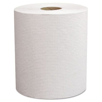 Select Roll Paper Towels, 1-ply, 7.9" X 800 Ft,  White, 6 Rolls/carton