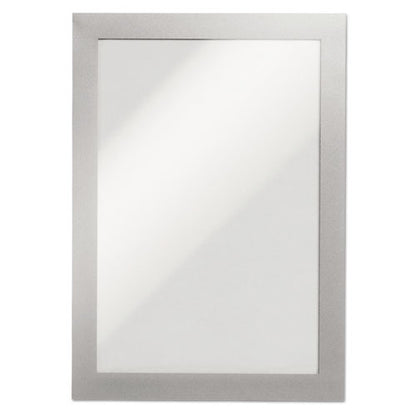 Duraframe Sign Holder, 5.5 X 8.5, Silver, 2/pack