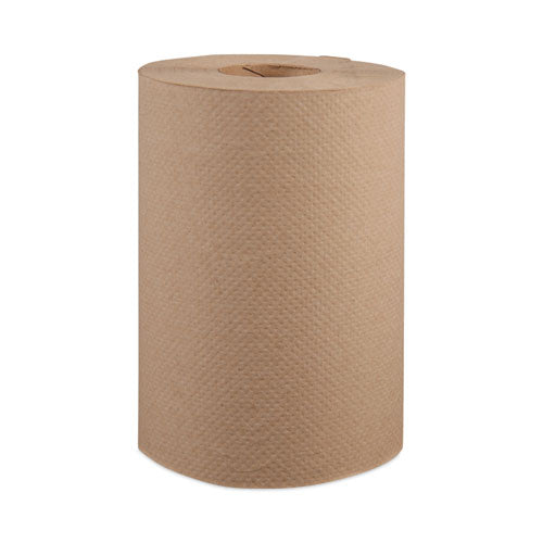 Hardwound Roll Towels, 1-ply, 8" X 350 Ft, Natural, 12 Rolls/carton