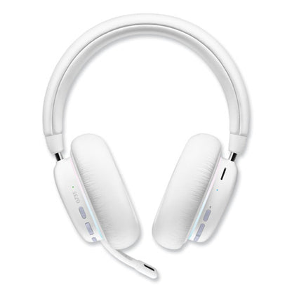 G735 Wireless Gaming Binaural Over The Head Headset, White