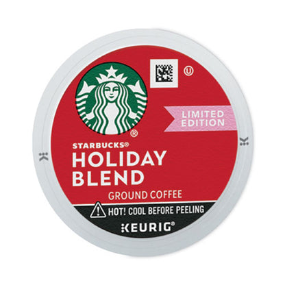 Holiday Blend Coffee, K-cups, 22/box, 4 Boxes/carton