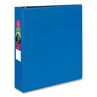 Durable Non-view Binder With Durahinge And Slant Rings, 3 Rings, 2" Capacity, 11 X 8.5, Blue