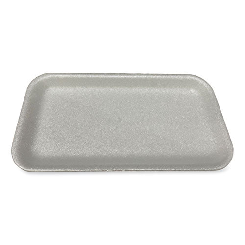 Meat Trays, #17s, 8.5 X 4.69 X 0.64, White, 500/carton