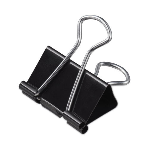 Binder Clip Value Pack, Mini, Black/silver, 36/box