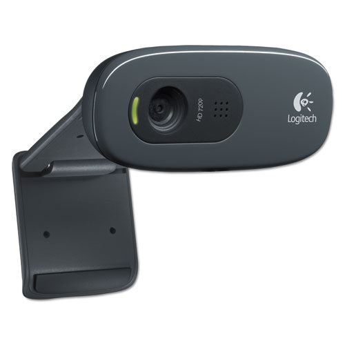 C270 Hd Webcam, 1280 Pixels X 720 Pixels, 1 Mpixel, Black