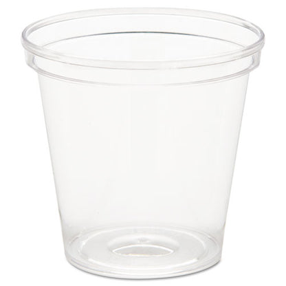 Comet Plastic Portion/shot Glass, 1 Oz, Clear, 50/pack, 50 Packs/carton