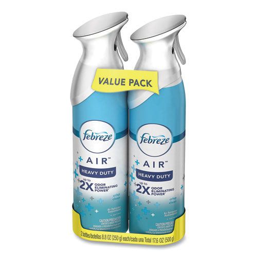 Air, Crisp Clean, 8.8 Oz Aerosol Spray, 2/pack