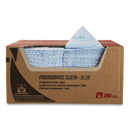 Foodservice Cloths, 12.5 X 23.5, Blue, 200/carton