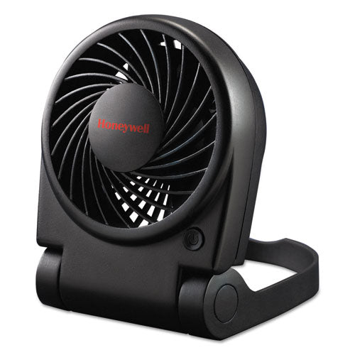 Turbo On The Go Usb/battery Powered Fan, Black