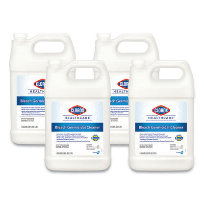 Bleach Germicidal Cleaner, 128 Oz Refill Bottle, 4/carton