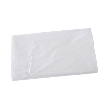 High Density Industrial Can Liners Flat Pack, 56 Gal, 16 Mic, 43 X 48, Natural, 200/carton