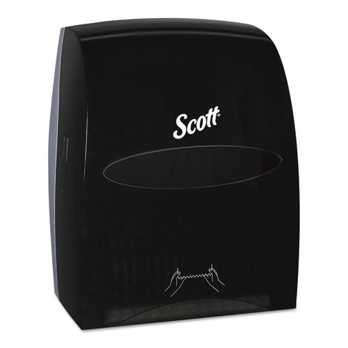 Essential Manual Hard Roll Towel Dispenser, 13.06 X 11 X 16.94, Black