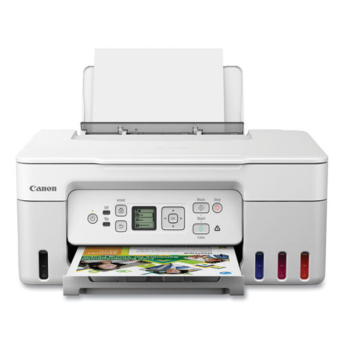 Pixma G3270 Wireless Megatank All-in-one Printer, Copy/print/scan, White