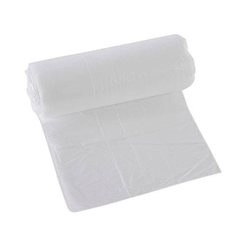 High-density Can Liners, 16 Gal, 6 Mic, 24" X 33", Natural, 50 Bags/roll, 20 Rolls/carton