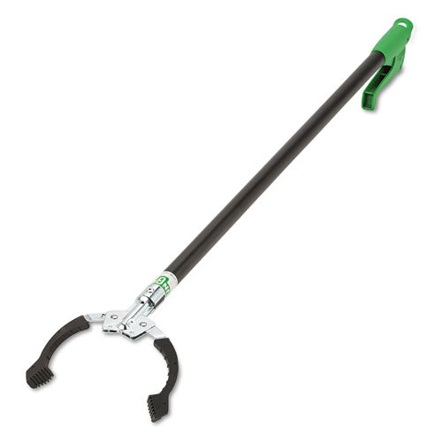 Nifty Nabber Extension Arm With Claw, 36", Black/green