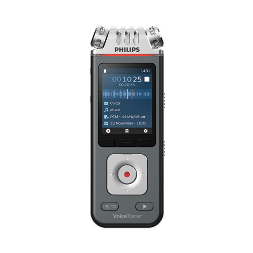 Voice Tracer Dvt7110 Digital Recorder, 8 Gb, Black