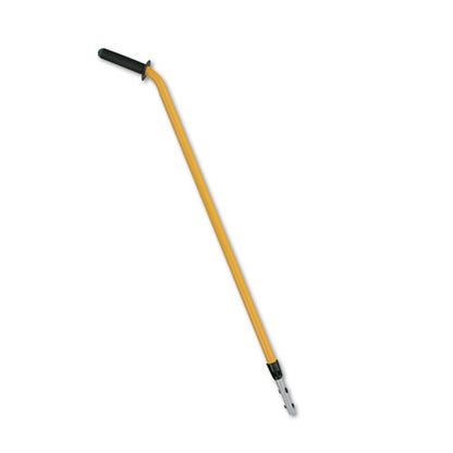 Hygen 48-72" Quick-connect Ergo Adjustable Handle, Black/yellow