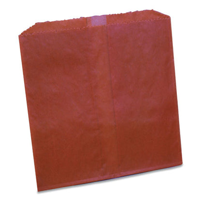 Waxed Sanitary Napkin Disposal Liners, 8.1 X 06. X 9.05, Brown, 500/carton