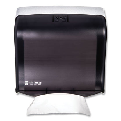 Ultrafold Fusion C-fold And Multifold Towel Dispenser, 11.5 X 5.5 X 11.5, Black