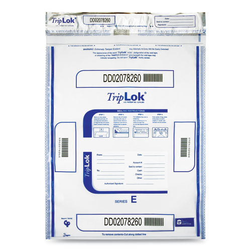 Deposit Bag, Plastic, 15 X 20, Clear, 250/carton