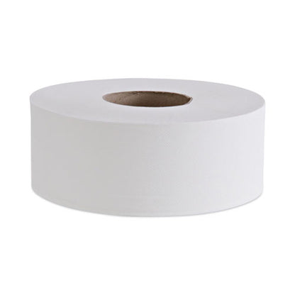 Jumbo Roll Bathroom Tissue, Septic Safe, 2-ply, White, 3.4" X 1,000 Ft, 12 Rolls/carton