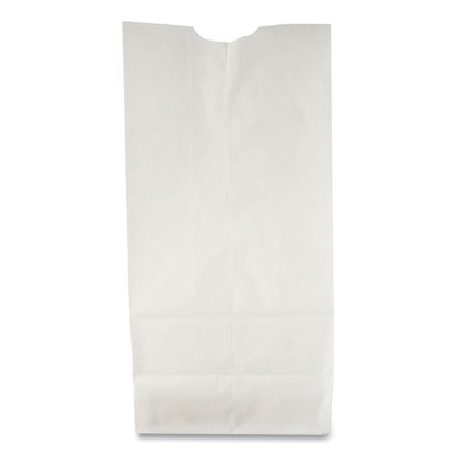 Grocery Paper Bags, 30 Lb Capacity, #2, 4.31" X 2.44" X 7.88", White, 500 Bags