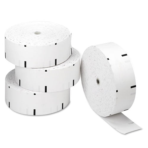 Direct Thermal Printing Paper Rolls, 0.69" Core, 3.13" X 1,960 Ft, White, 4/carton