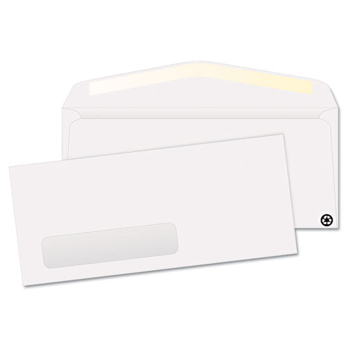 Address-window Security-tint Envelope, #10, Commercial Flap, Gummed Closure, 4.13 X 9.5, White, 500/box